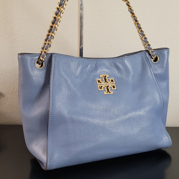 Tory Burch Britten Triple Compartment shoulder Bag - Picture 2 of 14